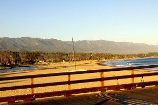 Stearns Wharf Pier Beach Walkway